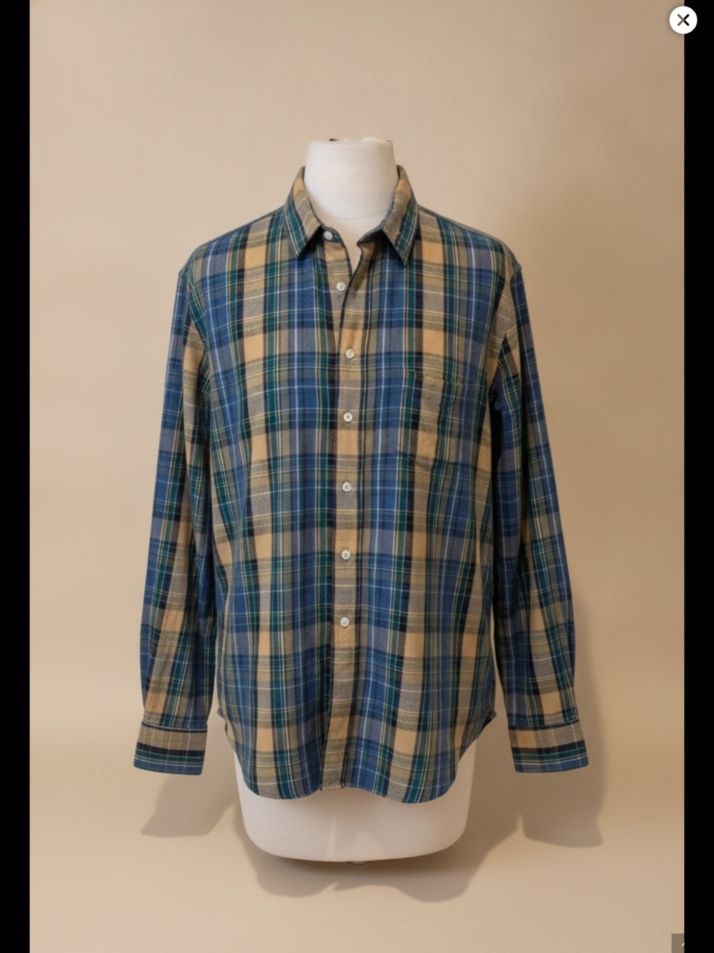 Frank & Eileen Flannel Shirt Size M